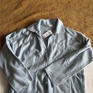 Abercrombie & Fitch Light Blue Cardigan
